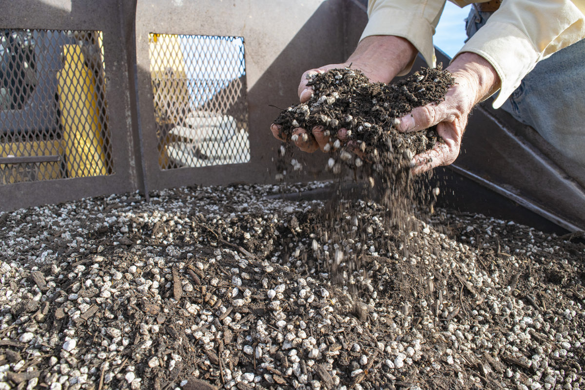 Custom Soil Mixes from Beaver Lakes Nursery & Landscape Supply