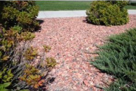 decorative red gravel for landscaping in Montrose